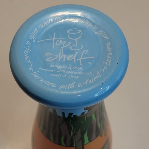 Top Shelf Hand painted "Duck Hunter" Tall Pilsner Beer Glass - Picture 7 of 11